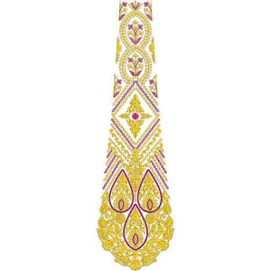 Latin Dance Fashion Embroidery Dress Design