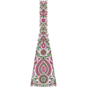 Unique Cultural Festivals Dress Embroidery Design