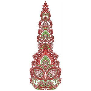 Kali Embroidery Design 19365