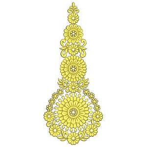 Kali Embroidery Design 19392