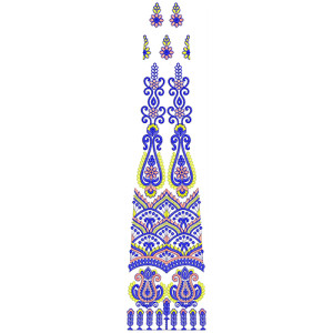 Kali Embroidery Design 19488