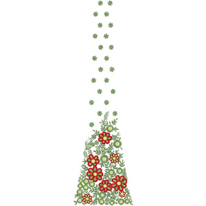 Kali Embroidery Design 19865