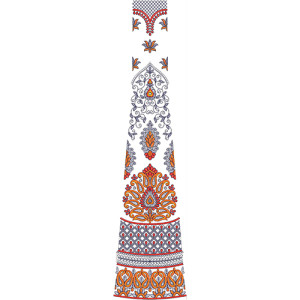 Kali Embroidery Design 19866