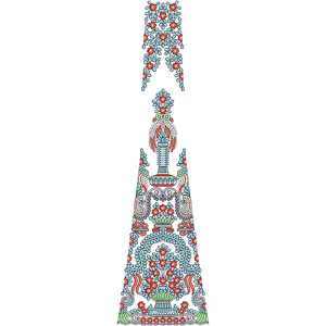 Kali Embroidery Design 20002