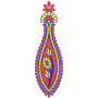 Kali Embroidery Design 20003