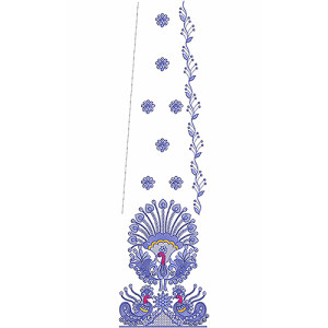 Crafted Kali Embroidery Design 20217