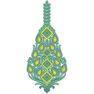 Kali Embroidery Design 20508