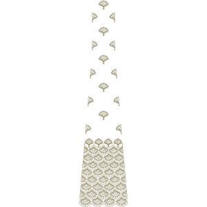 Full Cording Kali Embroidery Design 21286