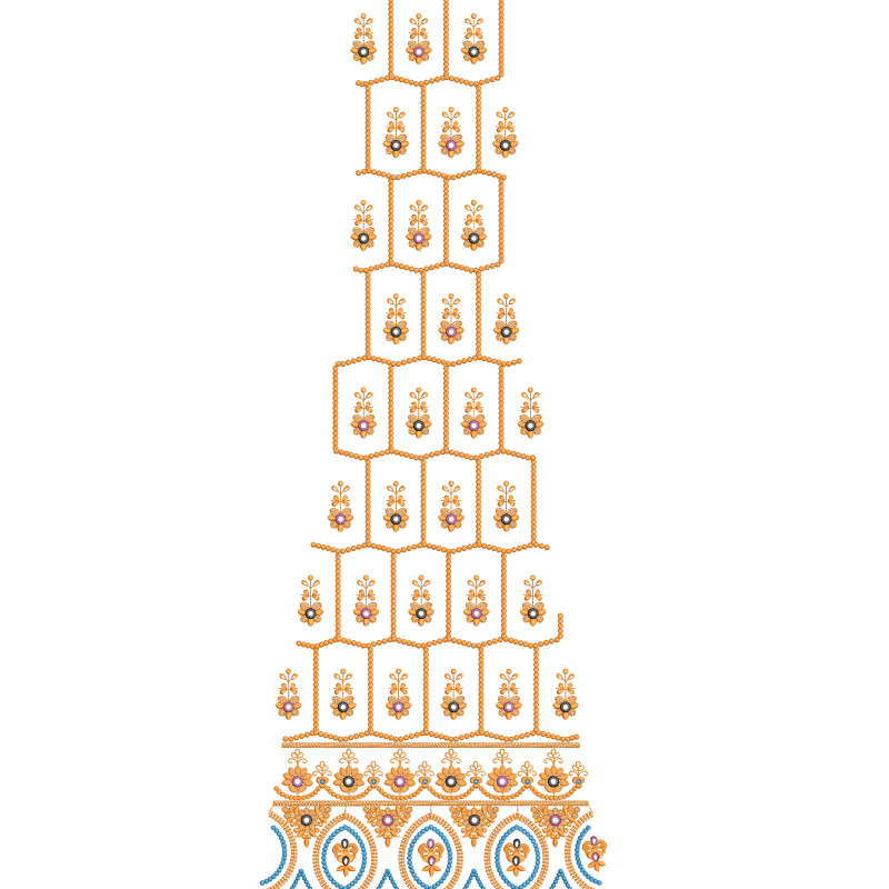 Bridal Lehenga Embroidery Designs