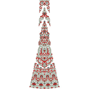 Latest Kali Embroidery Design 22111