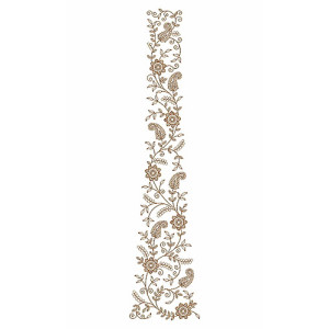 Hong-Kong Kali With Lace Embroidery Design 23063