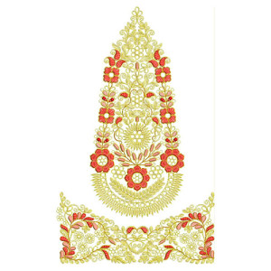 Sui Generis Flat Cording Kali Embroidery Design 23895