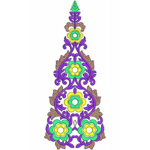 Multi Flat Embroidery Kali Design 2606