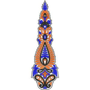 PatchWork Kali Embroidery Design 2608