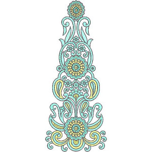 Womens Designer Skirts Embroidery Design