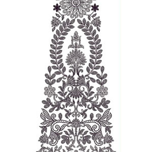 Best Adorable Wedding Kali Embroidery Design 30077