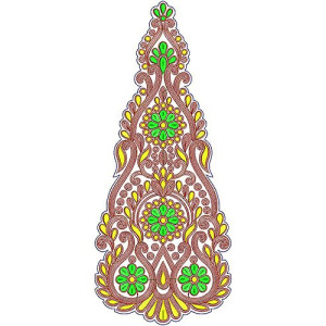 Cording Kali Ballroom Dress Embroidery Design 3149