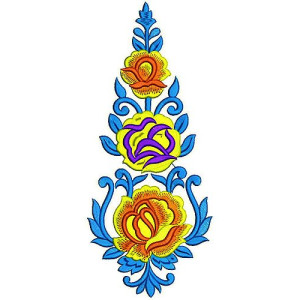 Ballroom Dance Costume Embroidery Design