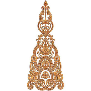 Table Cloth Corner Embroidery Design