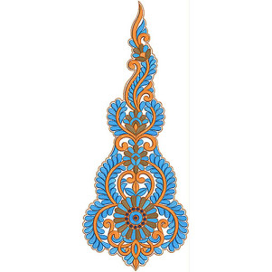 Trendy Kali Embroidery Design 6628