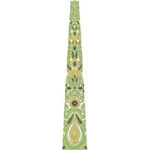 Unstitched Lehenga Embroidery Kali Design