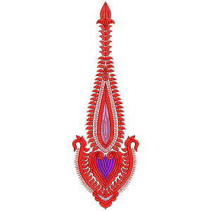 8399 Kali Embroidery Design