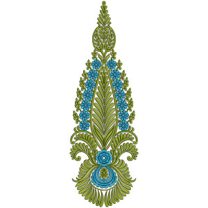 8720 Anarkali Embroidery Design