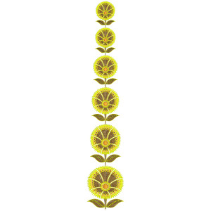 8844 Kali Embroidery Design