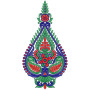 9000 Kali Embroidery Design