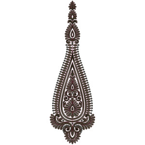 9247 Anarkali Embroidery Design