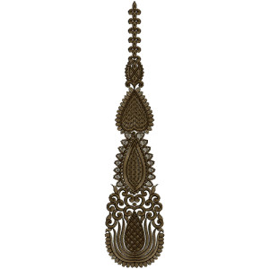 9252 Anarkali Embroidery Design