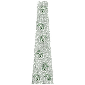 9872 Aanarkali Embroidery Design