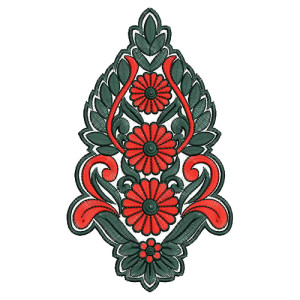 9922 Anarkali Embroidery Design