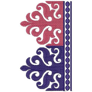 Lace Border For All Over Embroidery Designs