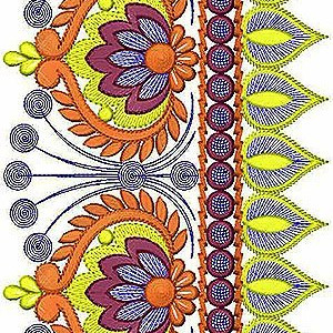 Embroidery Lace Designs 1008
