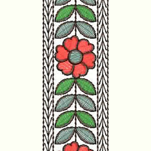 10128 Lace Embroidery Design