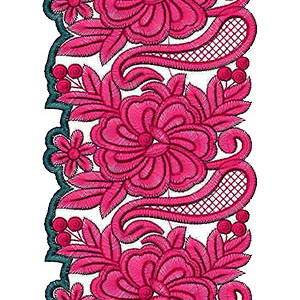 10381 Lace Embroidery Design