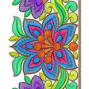 Digital Lace Embroidery Design