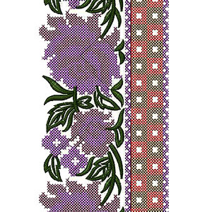 Lace Embroidery Design 10538