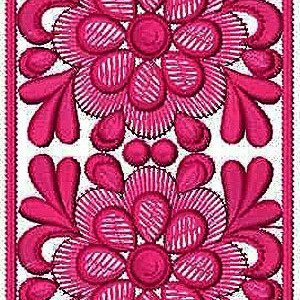 Multiple Stitch Count Embroidery Design