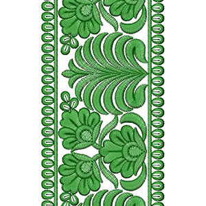 Latest Lace Embroidery 10908