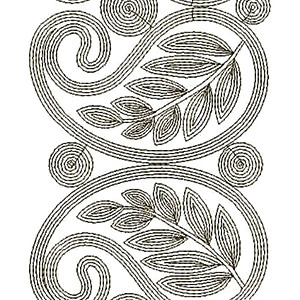 Applique Embroidery Designs Lace 10909