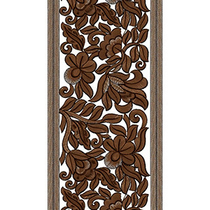 Flower Embroidery Designs For Sarees 1091