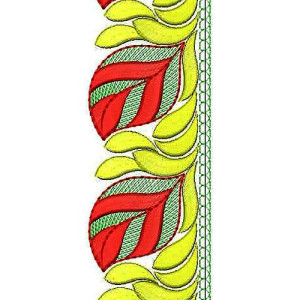 Foam Embroidery Lace Border