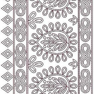 Katchi Work Embroidery Design