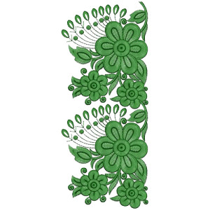 11182 Lace Embroidery Design