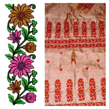 Fine Antique Lace Embroidery Design 12513