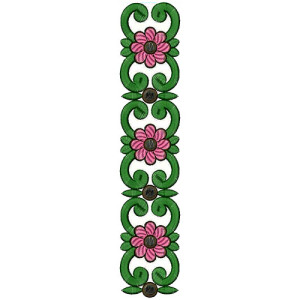 Lace Embroidery Design 12851