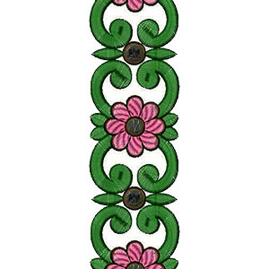 Lace Embroidery Design 12851