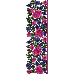 Lace Embroidery Design 12858